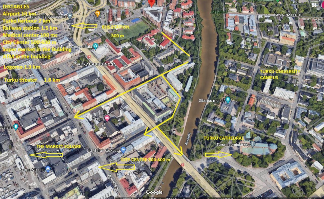 Factory Loft Apartman Turku Kültér fotó